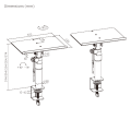 Кронштейны для компьютерных колонок, SPEAKER BRACKET  BS-77C - 5