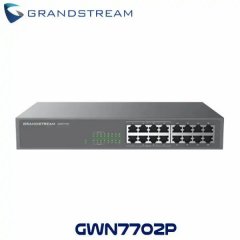 Grandstream GWN7702P 16-портовый гигабитный неуправляемый сетевой коммутатор с поддержкой POE