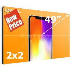 Видеостена LCD FP-2x2 49" диагональ