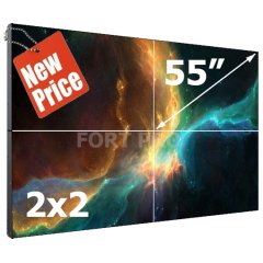 Видеостена LCD FP-2x2 55" диагональ
