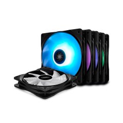 Deepcool RF 120M 5in1 Комплект RGB вентиляторов для корпуса