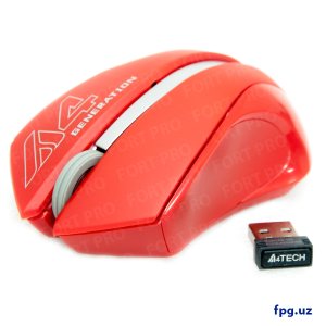 A4-Tech G3-310N USB Беспроводная мышка (Smooky Red)