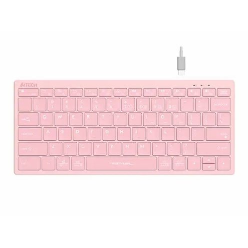 Беспроводная клавиатура A4tech FSTyler FBX51C (BABY PINK)